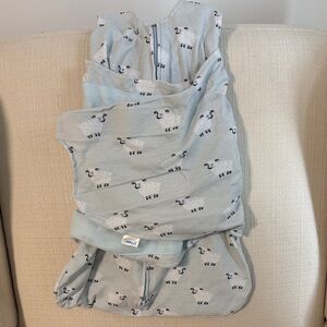 Halo Light Blue Sheep Pattern Sleep Sack